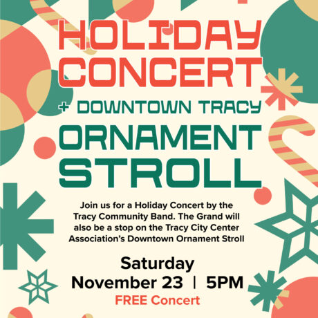 Holiday Concert and Downtown Tracy Ornament Stroll