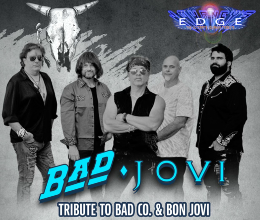 Bad Jovi: Tribute to Bad Co. and Bon Jovi at The Grand on Saturday, June 22, 2024 at 7:00pm.