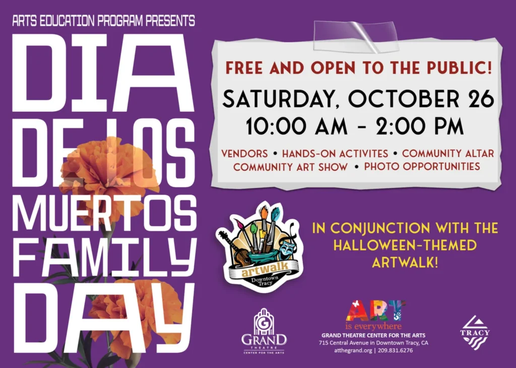 Dia De Los Muertos Family flyer